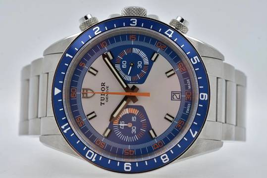  Tudor Heritage Chrono Blue Carlo Chronograph Automatik 70330B Service 07/2023 </h1> 