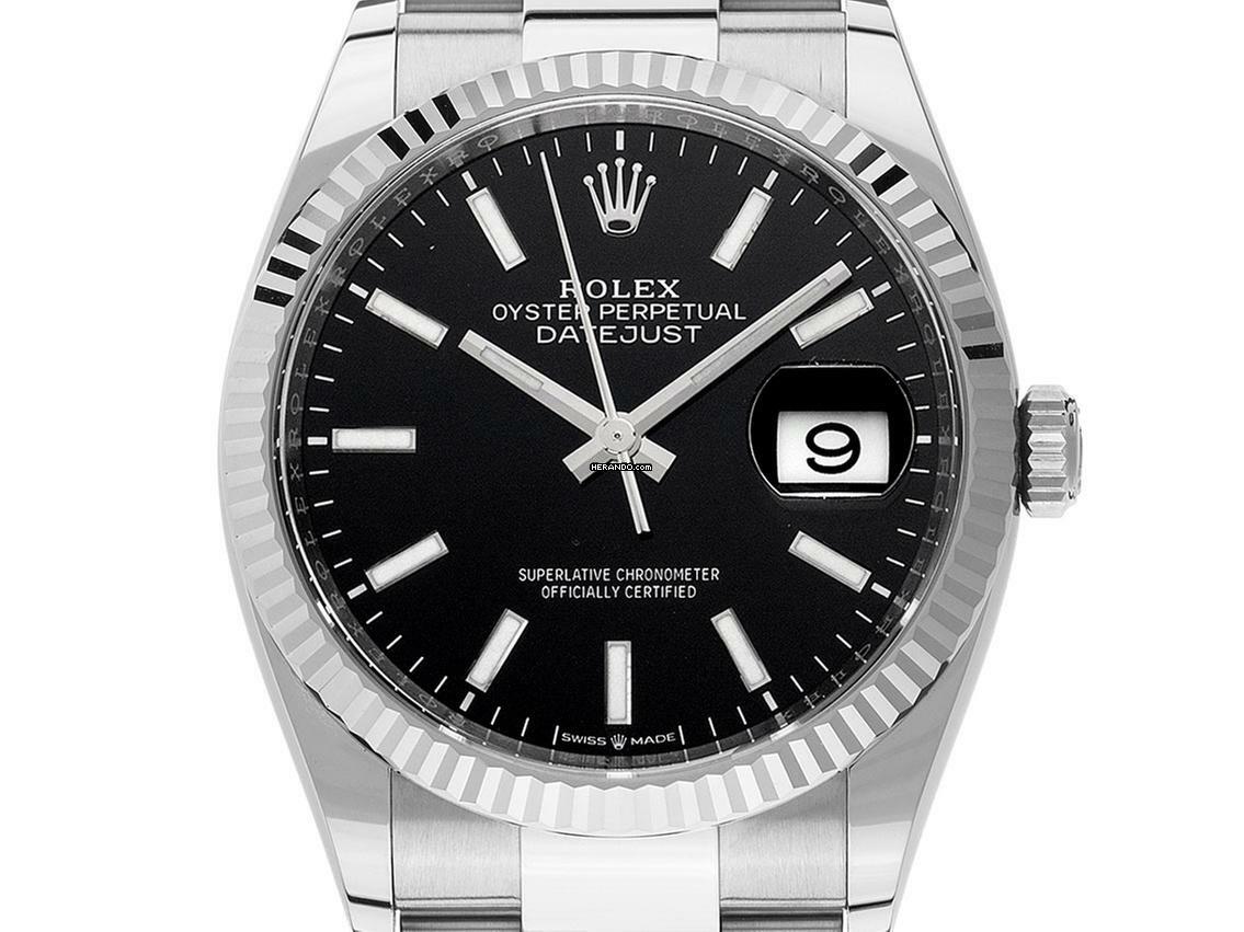 Rolex Datejust 36 Ref.126234 2020 Full Set wie Neu </h1>