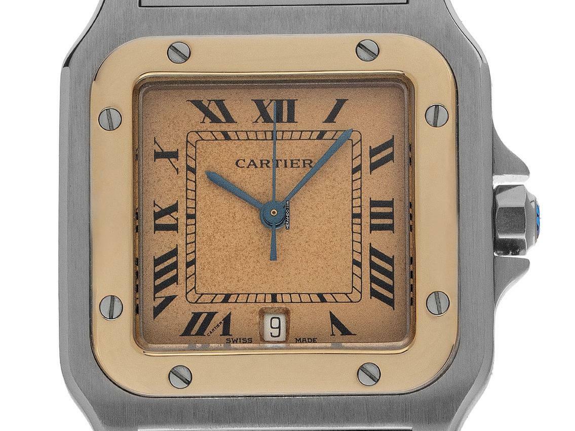 Cartier Santos Galbée GM Ref.187901 1999 original Box sehr gut Vintage </h1>