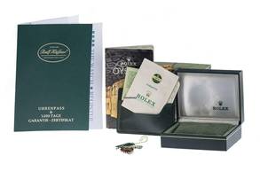 Thumbnail von Rolex Submariner (No Date) Bubble Ref.5513 1986 Full Set sehr gut Vintage </h1>