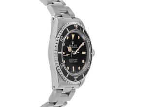 Thumbnail von Rolex Submariner (No Date) Bubble Ref.5513 1986 Full Set sehr gut Vintage </h1>