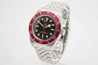 Thumbnail von Tudor Black Bay 41 Burgundy Jubilée LC100 Fullset mit Erstkaufrechnung </h1>