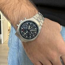 Thumbnail von Heuer Leonidas chronograph assigned A.M.I. 3H Italian Air Military Force 1983’s </h1>