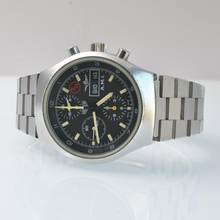 Thumbnail von Heuer Leonidas chronograph assigned A.M.I. 3H Italian Air Military Force 1983’s </h1>