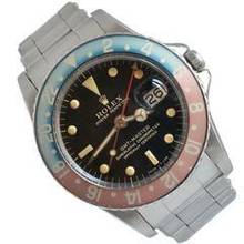 Thumbnail von Rolex GMT-Master 1675 Cornino tritium gilt dial 1964’s </h1>