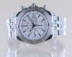 Thumbnail von Breitling Chronomat Evolution MOP Dial B+P Automatic 44mm Steel Sportlich