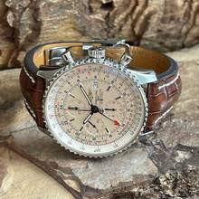 Thumbnail von Breitling Navitimer World GMT Chronograph - FULL SET 2015 - Ref. A2432212 </h1>