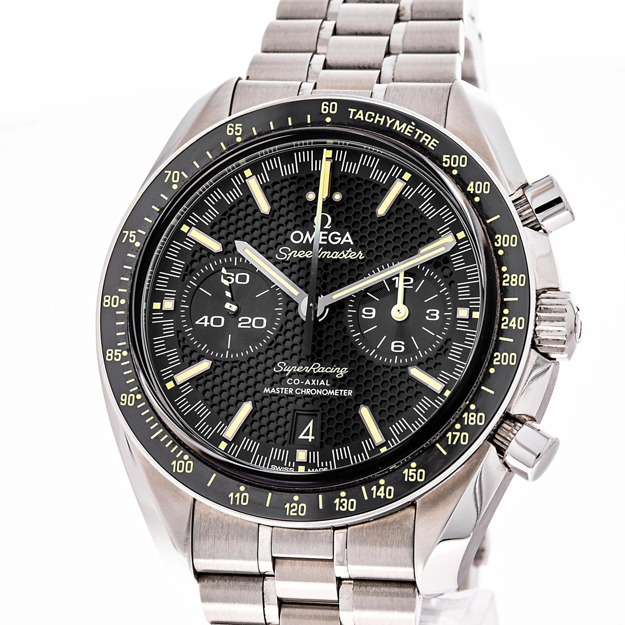 Omega Speedmaster Super Racing 44 Super Racing – 329.30.44.51.01.003 – NEW & Unworn – 07/2025 Full Set