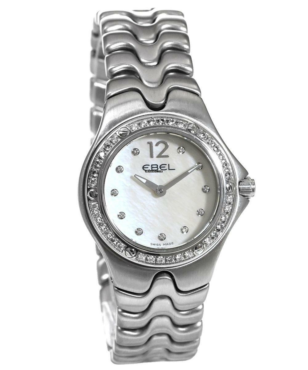 Ebel Sportwave Sport Wave Mother of Pearl Diamond Ref. D13050.1