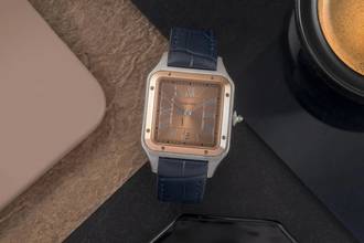 Thumbnail von Cartier Santos Dumont China Limited Edition Stahl / Rosegold Ref. W2SA0027 4298