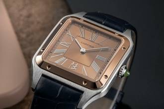 Thumbnail von Cartier Santos Dumont China Limited Edition Stahl / Rosegold Ref. W2SA0027 4298