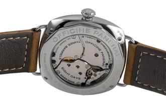 Thumbnail von Panerai Radiomir 8 Days Handaufzug Edelstahl Herrenuhr Ref. PAM00268 B&P 2008