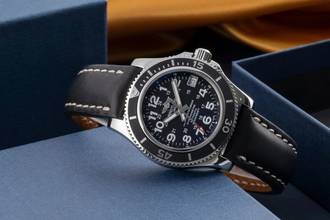 Thumbnail von Breitling Superocean II 36 Black Automatik Medium Size Ref. A17312