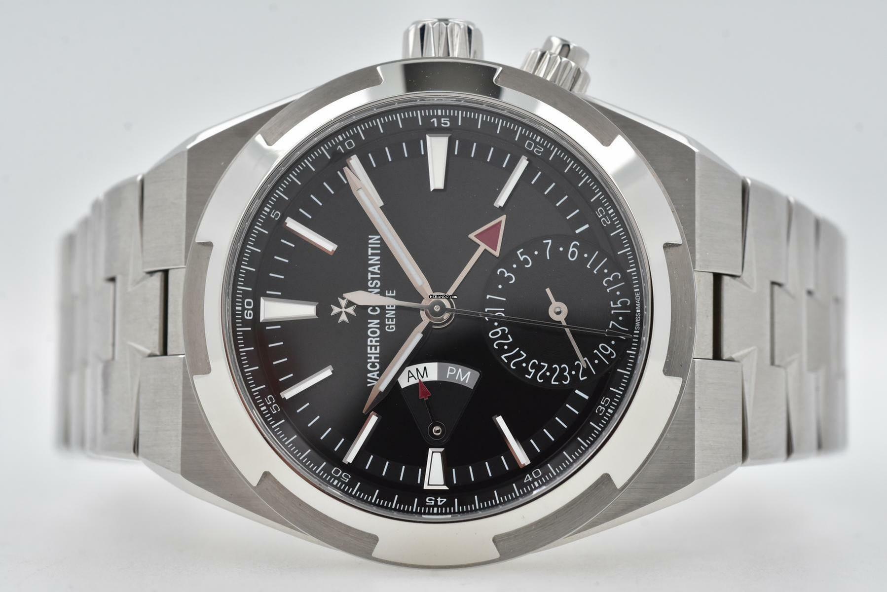 Vacheron Constantin Overseas Dual Time 7900V/110A-B546 Black Dial 7900V