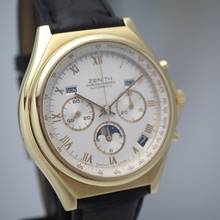 Thumbnail von Zenith El Primero Chronomaster 3019 Chronomaster Vintage Gold 18k/750 Box+Papiere Zenith Service Box/papers +Zenith SERVICED