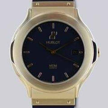  Hublot 18K MDM Automatic 36mm Black Gold Rubber Top rar </h1> 