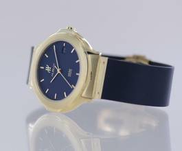 Thumbnail von Hublot 18K MDM Automatic 36mm Black Gold Rubber Top rar </h1>