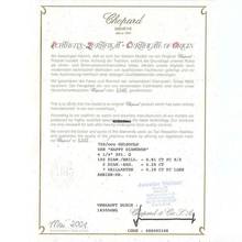 Thumbnail von Chopard Happy Diamonds Damenarmbanduhr Happy Diamonds Quarz mit Brillanten und Diamanten aus 750 Gelbgold Schliesse vergoldet Fullset