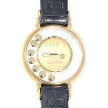 Thumbnail von Chopard Happy Diamonds Damenarmbanduhr Happy Diamonds Quarz mit Brillanten und Diamanten aus 750 Gelbgold Schliesse vergoldet Fullset