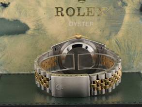 Thumbnail von Rolex Datejust 36 16233 Black Diamonds Dial - After Diamonds Bezel - Full Set 36mm