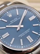 Thumbnail von Rolex Oyster Perpetual 41mm 134300 Med Blue Dial Unworn/New Condition Full Set 6/2025