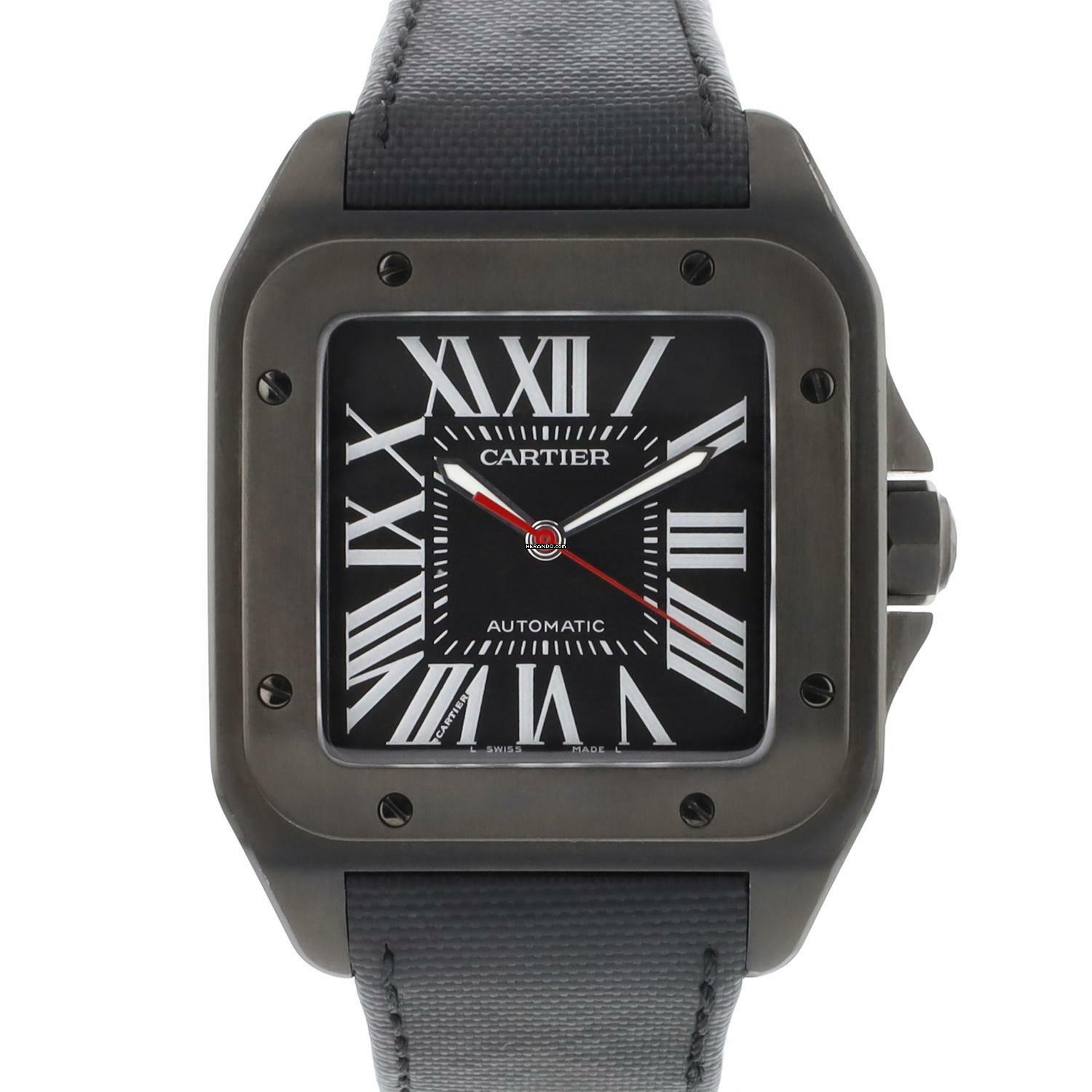 Cartier Santos 100 XL Steel PVD </h1>