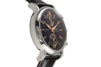 Thumbnail von IWC Portofino Chronograph Edelstahl Automatik Herrenuhr Ref. IW391404 B&P 2021