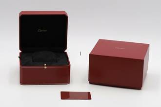 Thumbnail von Cartier Santos Dumont Stahl / Gold Quarz Damenuhr Ref. W2SA0012 B&P 2021