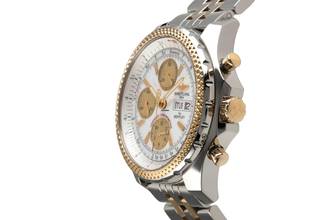 Thumbnail von Breitling Bentley GT Motors Chronograph Stahl / Gold Automatik Ref. D13362
