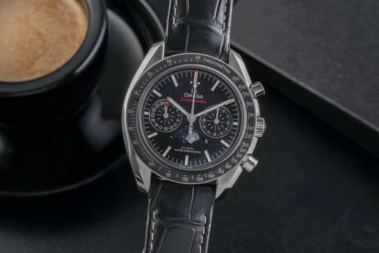  Omega Speedmaster Moonphase Moonwatch Mondphase 304.33.44.52.01.001 B&P  