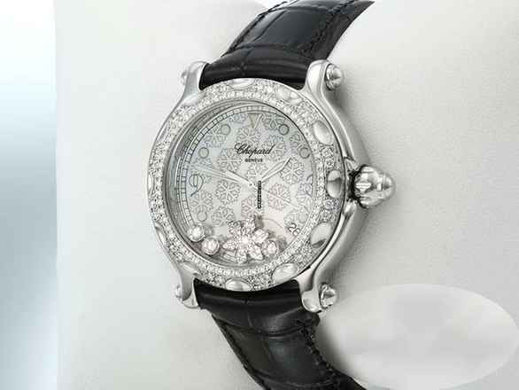  Chopard Happy Sport Snowflake 288946 Edelstahl Weissgold 750 Diamanten Steel 18kt White Gold </h1> 
