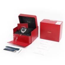 Thumbnail von Cartier Santos Large Model Blue Dial </h1>