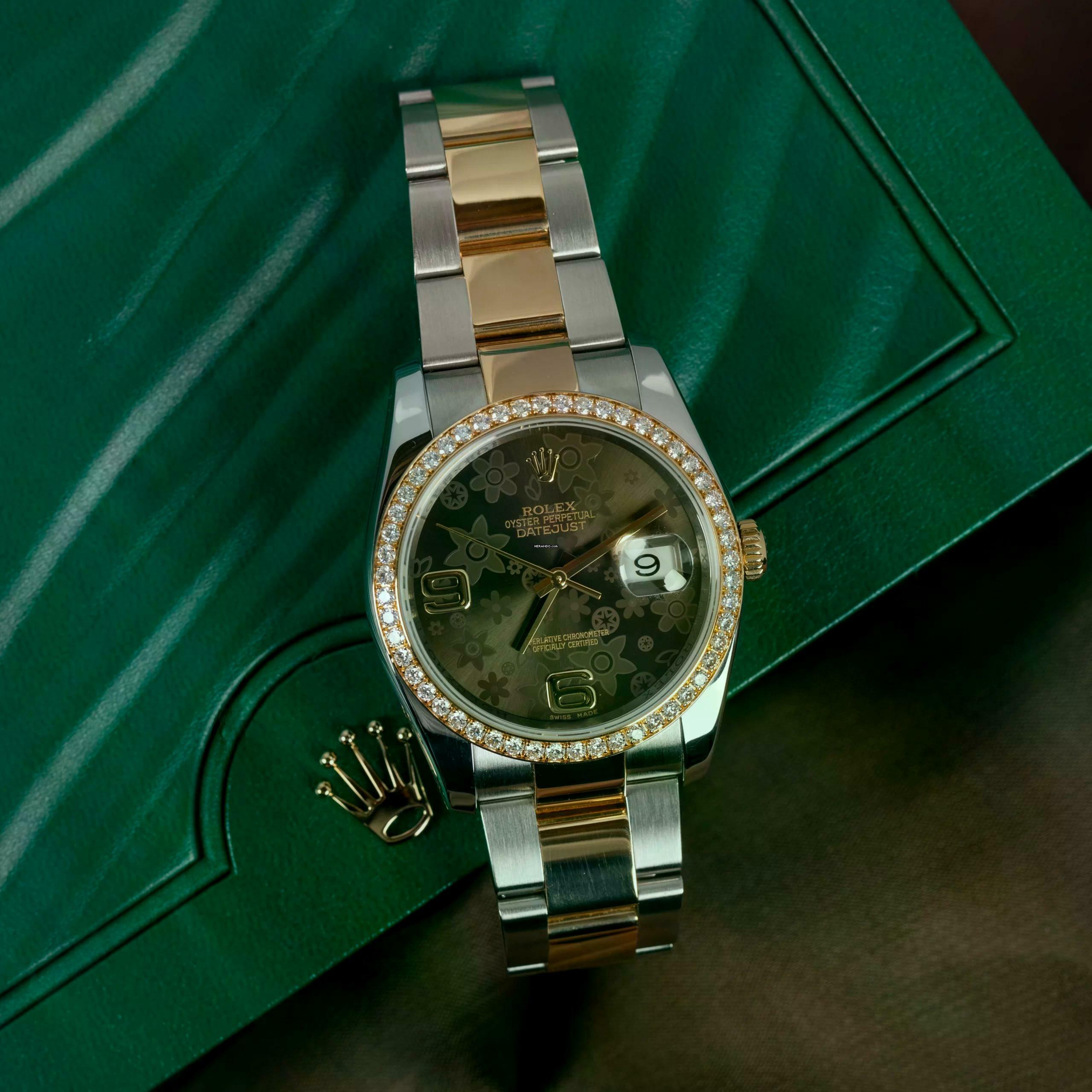 Rolex Datejust 36 Flower Dial