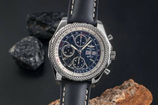  Breitling Bentley GT Chronograph Edelstahl Automatik Herrenuhr Ref. A13362  