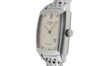 Thumbnail von Glashütte Original Senator Stahl Automatik Herrenuhr Ref. 39-42-53-52-14