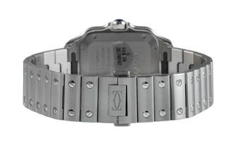 Thumbnail von Cartier Santos de Cartier Stahl Automatik Herrenuhr Ref. WSSA00065