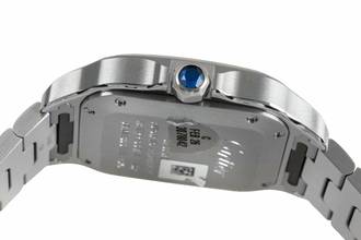 Thumbnail von Cartier Santos de Cartier Stahl Automatik Herrenuhr Ref. WSSA00065