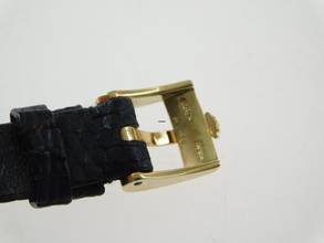 Thumbnail von Rolex Precision Super Precision 4663 Bubbleback Square 18K Gold Rarität v 1939