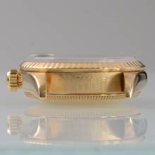 Thumbnail von Rolex Datejust 31 68278 31MM Blue Soleil dial gold 18KT Full Set </h1>