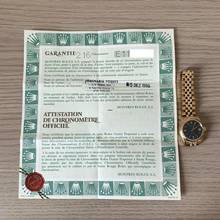 Thumbnail von Rolex Datejust 31 68278 31MM Blue Soleil dial gold 18KT Full Set </h1>