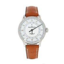 Thumbnail von Meistersinger Perigraph Einzeiger Herrenuhr 38 mm Automatik â Weiss BM1101G