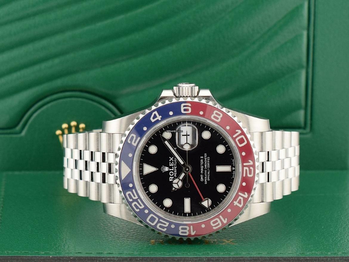 Rolex GMT-Master II 126710blro Jubilee pepsi - Like New 2020