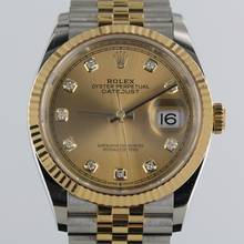 Thumbnail von Rolex Datejust 36 Full Set//Ref.126233//2021//Diamant//#728 </h1>