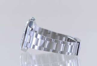 Thumbnail von Rolex Datejust II Stahl Weißgold Oyster silver Diamond Dial 41mm 116334 B+P </h1>