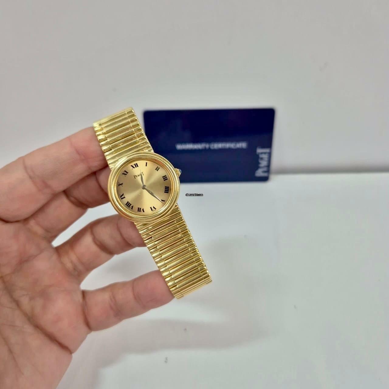 Piaget Full Gold 25mm Corda Completo