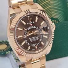 Thumbnail von Rolex Sky-Dweller Ouro Rosé Chocolate Dial 42mm Automático Completo