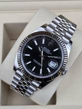 Thumbnail von Rolex Datejust 41 41mm 126334 Black dial Jubilee Unworn/New Condition Full Set 12-2025