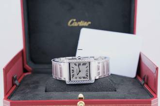 Thumbnail von Cartier Tank Française Medium UNWORN Box And Papers W4TA0021 2023