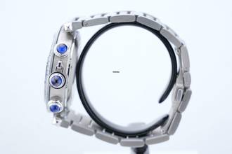 Thumbnail von Cartier Pasha Chronograph Steel - With Box And Papers - WSPA0018 2024