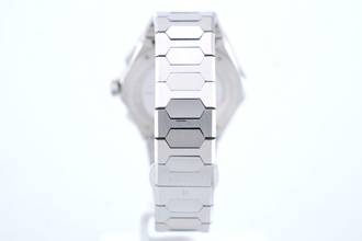 Thumbnail von Lucky Harvey Hammer Patern Chiming - Purple Dial - Chiming Hour - Unworn - Box+Papers Chime 2025